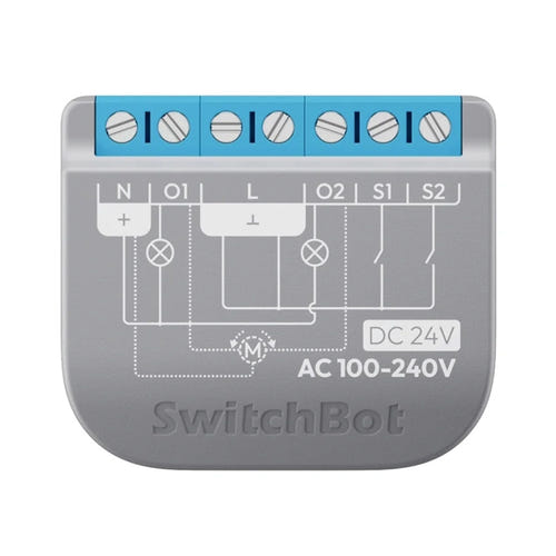 SwitchBot Relay Switch 2PM - module relais connecté à deux canaux