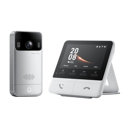 SwitchBot Video Doorbell - sonnette vidéo connectée avec moniteur intérieur (vue 2)