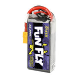 Tattu Funfly 1300 mAh 11,1 V 100C 3S1P - Batterie LiPo à prise XT60 : 1 300 mAh fil équilibrage