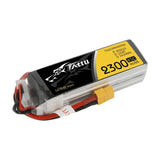 Tattu 2300 mAh 14,8 V 75C 4S1P - Batterie LiPo à prise XT60 : 2 300 mAh quatre éléments