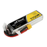 Tattu 3700 mAh 14,8 V 45C 4S1P - Batterie LiPo à prise XT60 : 3 700 mAh endurance