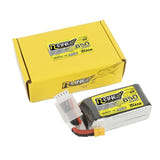 Tattu R-Line 650 mAh 14,8 V 95C 4S1P - Batterie LiPo à prise XT30 : 650 mAh format compact