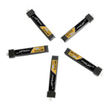 Tattu - Batteries LiPo HV 300 mAh 1S 75C BT2.0 (x5) (vue 2)