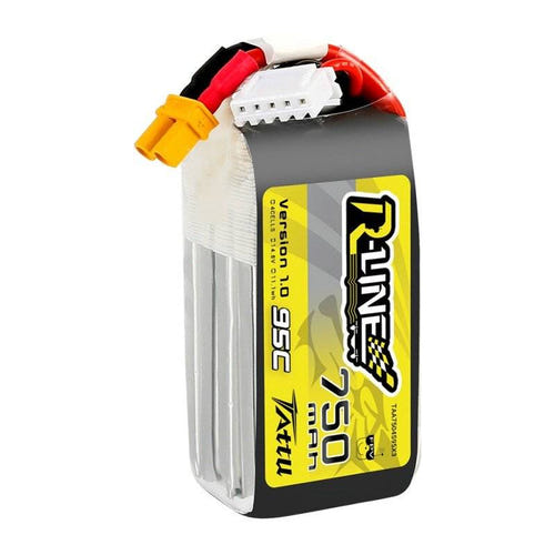 Tattu R-Line - Batterie LiPo 750 mAh 14,8 V 95C 4S (XT30) (vue 3)