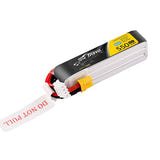 Tattu TAA5503S95XT3L - Batterie LiPo HV 3S 550 mAh 95C XT30 Long-Pack : prise de charge JST XHR 4P