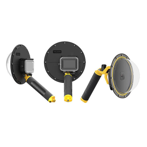 Telesin Dome Port - Dôme semi-aquatique pour GoPro Hero 11/12/13