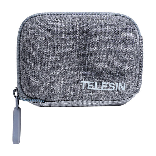 Telesin GP-CPB-902 - Étui de transport pour GoPro Hero 9/10/11/12 (gris) : zip robuste