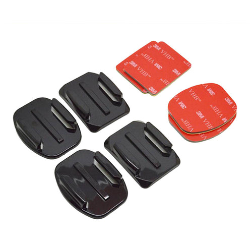 Telesin GP-BRK-004 - Kit de 8 supports et adhésifs 3M pour caméras d'action : embases adhésives GP brk 004
