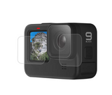 Telesin GP-FLM-902 - Films de protection écrans et objectif pour GoPro Hero 12 / 11 / 10 / 9 : chiffon nettoyage inclus