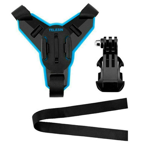 Telesin GP-HBM-MT7 - fixation menton de casque pour caméra sport - visuel 1