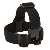 Telesin GP-HMS-T04 - Bandeau de tête pour GoPro Hero 8 / 7 / 6, Xiaomi YI et DJI Osmo Action : sangles réglables noir GP hms