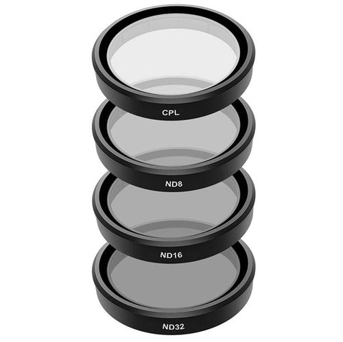 Telesin - Kit 4 filtres CPL/ND8/ND16/ND32 pour DJI Osmo Action 3/4/5 (vue 1)