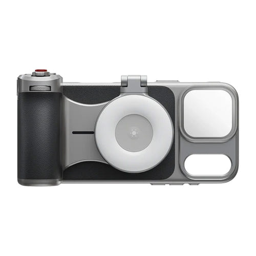 Telesin Master Grip Creator Combo - Poignée caméra MagSafe pour iPhone 17 Pro : kit complet lampe filtre