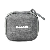 Telesin - Mini sacoche pour Insta360 GO 3 et caméras compactes : coque EVA rigide