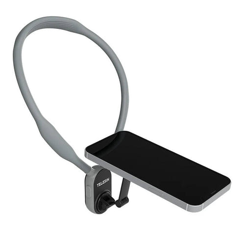 Telesin MNM-002 - support de cou magnétique 16 aimants pour iPhone 12 à 16 - visuel 3