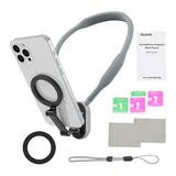 Telesin MNM-002 - support de cou magnétique 16 aimants pour iPhone 12 à 16 - visuel 4