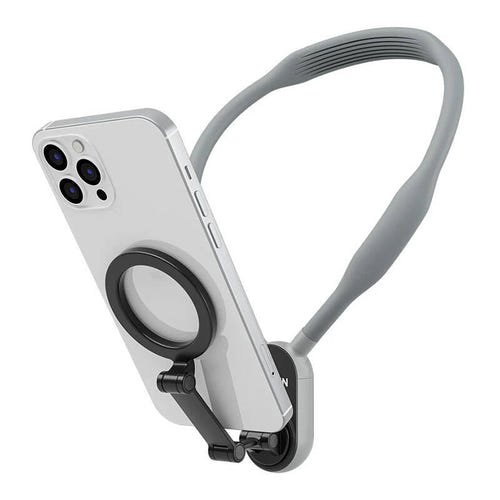 Telesin MNM-002 - support de cou magnétique 16 aimants pour iPhone 12 à 16 - visuel 1