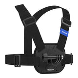 Telesin S2-CGP-02-OL - Harnais de poitrine pour caméra de sport : fixation poitrine caméra action Telesin