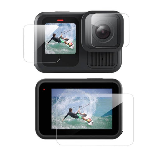 Telesin S6-FLM-07-TGP - Verres trempés 3 en 1 pour GoPro Hero 13 Black