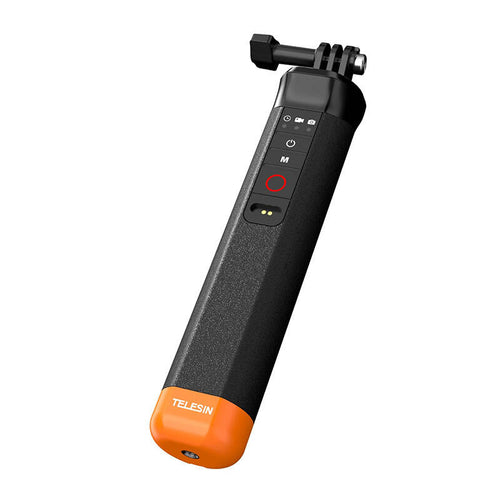 Telesin S4-FHG-01-TGP - Poignée flottante Bluetooth pour GoPro Hero 8 à 13 : orange GoPro