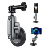 Telesin CMM-001 - Support magnétique 3600 GS pour caméras d'action : rotules pas vis quart pouce