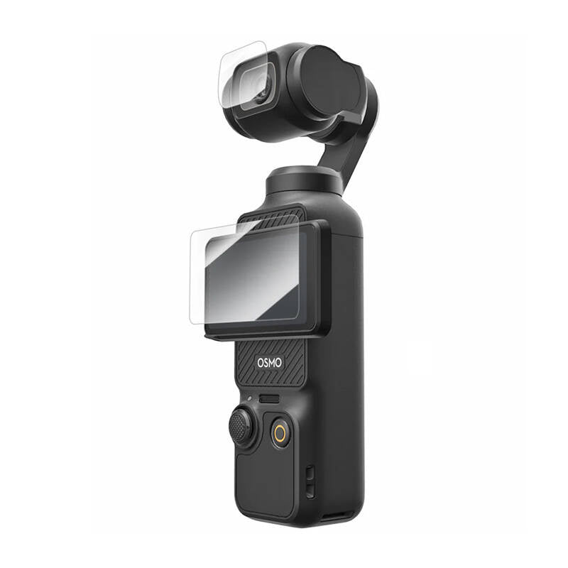 Telesin S6-FLM-01-TDJ - Verres trempés écran et objectif pour DJI Osmo Pocket 3 - visuel 1