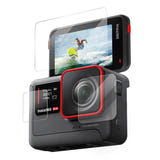 Telesin S6-FLM-02-TIS - Kit de verres trempés pour Insta360 Ace Pro / Ace : protection second écran laminée