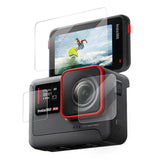 Telesin S6-FLM-02-TIS - Kit de verres trempés pour Insta360 Ace Pro / Ace : protection second écran laminée