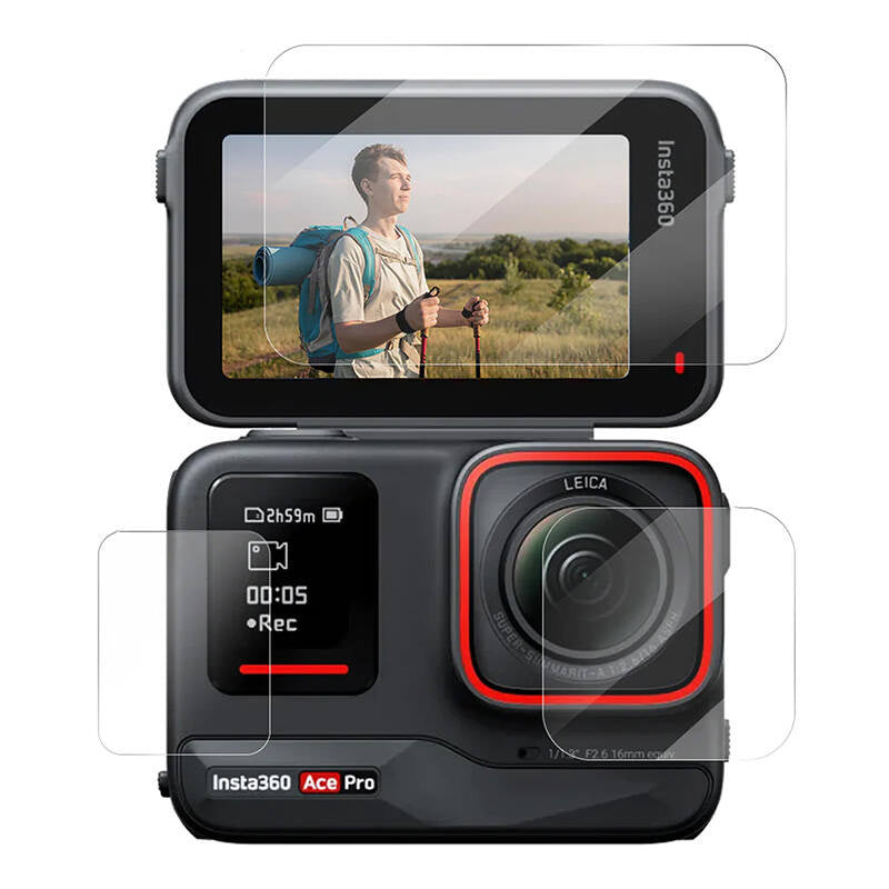 Telesin S6-FLM-02-TIS - Kit de verres trempés pour Insta360 Ace Pro / Ace - visuel 1