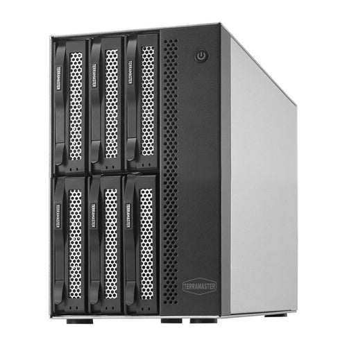 Terramaster D6-320 - Boîtier de stockage externe 6 baies en métal, USB-C 10 Gb/s - visuel 1