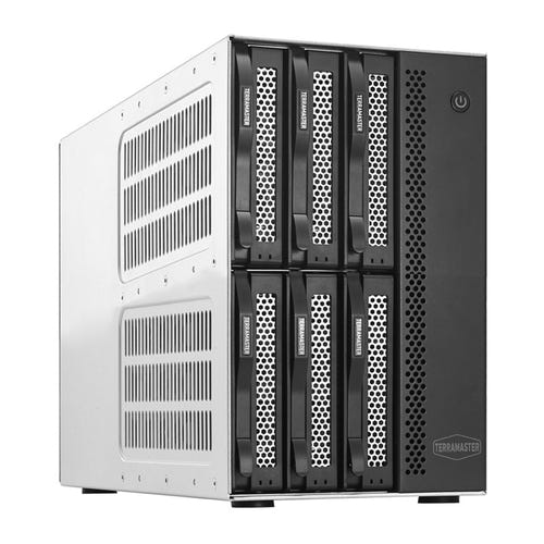 Terramaster D6-320 - Boîtier de stockage externe 6 baies en métal, USB-C 10 Gb/s - visuel 3