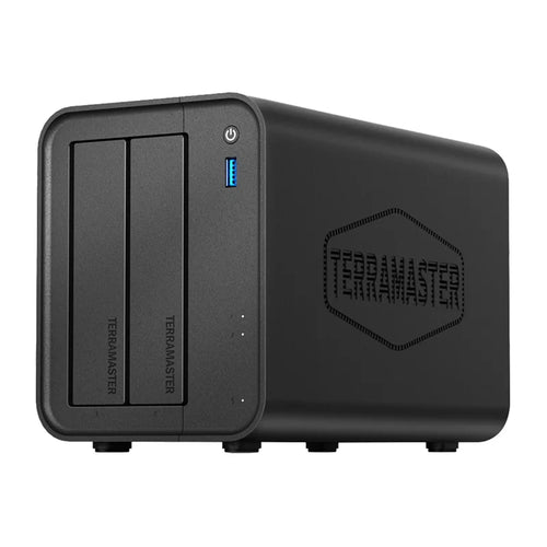 TerraMaster F2-425 - serveur NAS 2 baies, Intel N5095 et port 2,5 GbE - visuel 1