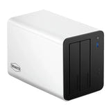 TerraMaster F2-425 Plus - serveur NAS 2 baies, 3 slots M.2 NVMe et double 5 GbE - visuel 1