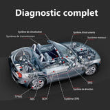 THINKCAR Lot de 50 adaptateurs MUCAR BT200 Pro avec câble - diagnostic OBD2 Bluetooth, 15 réinitialisations : galerie 06