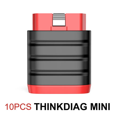 THINKCAR THINKDIAG MINI - lot de 10 scanners OBD2 Bluetooth, tous systèmes : vue ensemble
