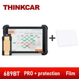THINKCAR THINKSCAN 689BT PRO - Valise de diagnostic OBD2 J2534, 8 pouces : vue ensemble