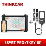THINKCAR THINKSCAN 689BT PRO - valise de diagnostic OBD2 J2534 avec programmateur de clés TKEY101 - visuel 1