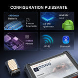 THINKCAR THINKSCAN 689BT - Valise de diagnostic OBD2, codage ECU et endoscope : inclus