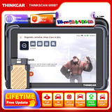 THINKCAR THINKSCAN 689BT - Valise de diagnostic pro, 34 réinitialisations, mises à jour à vie : activation en un clic