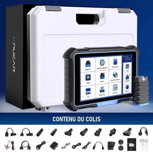 THINKCAR VO8 - valise de diagnostic tous systèmes, 34 réinitialisations, codage ECU et tests actifs - visuel 1
