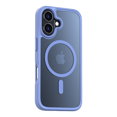 Torras Guardian-Mag - Coque iPhone 16 antichoc MagSafe, bleue : bleu