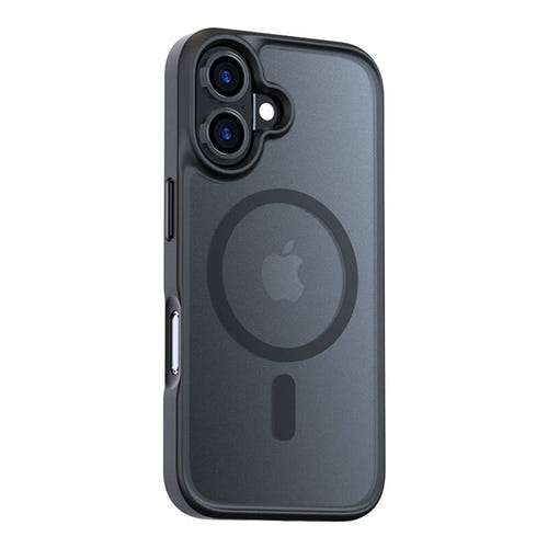 Torras Guardian-Mag - Coque iPhone 16 Plus antichoc MagSafe, noire : noir