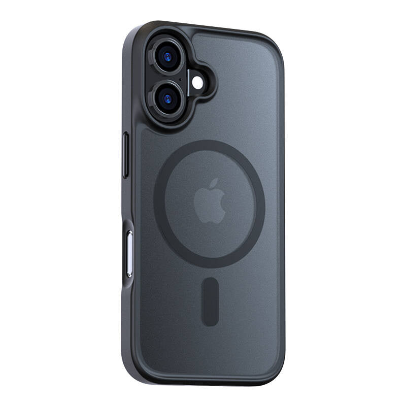 Torras Guardian-Mag - Coque iPhone 16 Plus antichoc MagSafe, noire - visuel 1