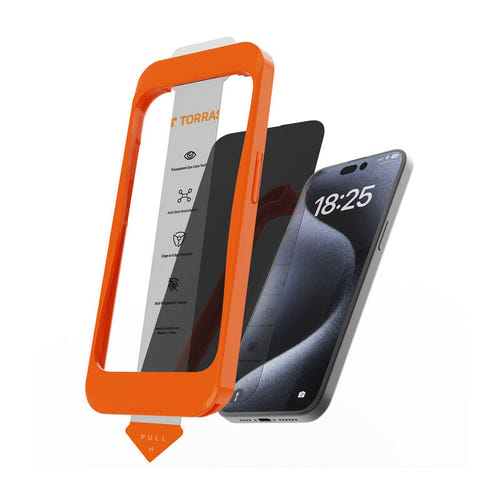 Torras Install Master - Verre trempé iPhone 16 Plus