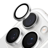 Torras Lensguard - Verre protège-objectif iPhone 16 Pro, gris : posé