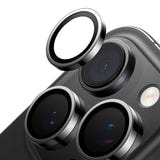 Torras Lensguard - Verre protège-objectif iPhone 16 Pro Max, noir : posé