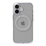 Torras Ostand Pro - Coque iPhone 16 avec anneau béquille, transparente : transparent