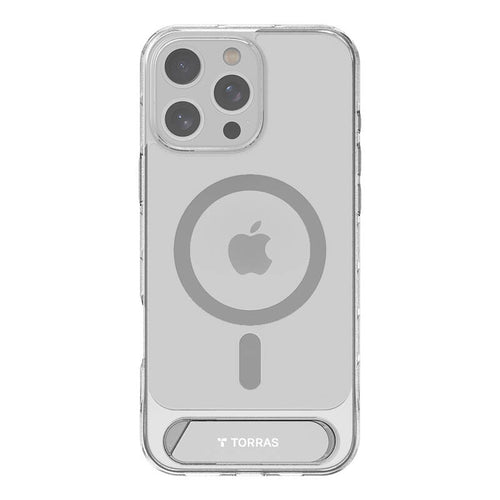 Torras Pstand - Coque iPhone 16 Pro béquille MagSafe, transparente - visuel 1