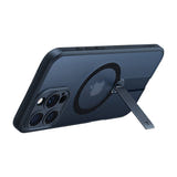 Torras Pstand Spin - Coque iPhone 16 Pro Max avec béquille rotative, noire : noir (vue 2)