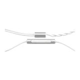 TRUTHEAR Gate blanc avec micro - écouteurs filaires intra-auriculaires : détails écouteurs truthear gâte